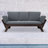 41'' Wide Wood Patio Daybed with Cushions-1534890186