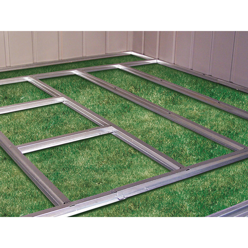 Floor Frame Kit For Elite Sheds 10X8 And 10X10 Ft., 1.09" H x 118.25" W x 117" D