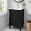 Meuble-lavabo compact avec lavabo, portes à fermeture douce et tablette réglable-1180302455