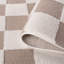 Loft Modern Checkerboard Living Room Area Rug and Runner Soft Pile-124621764-124621761