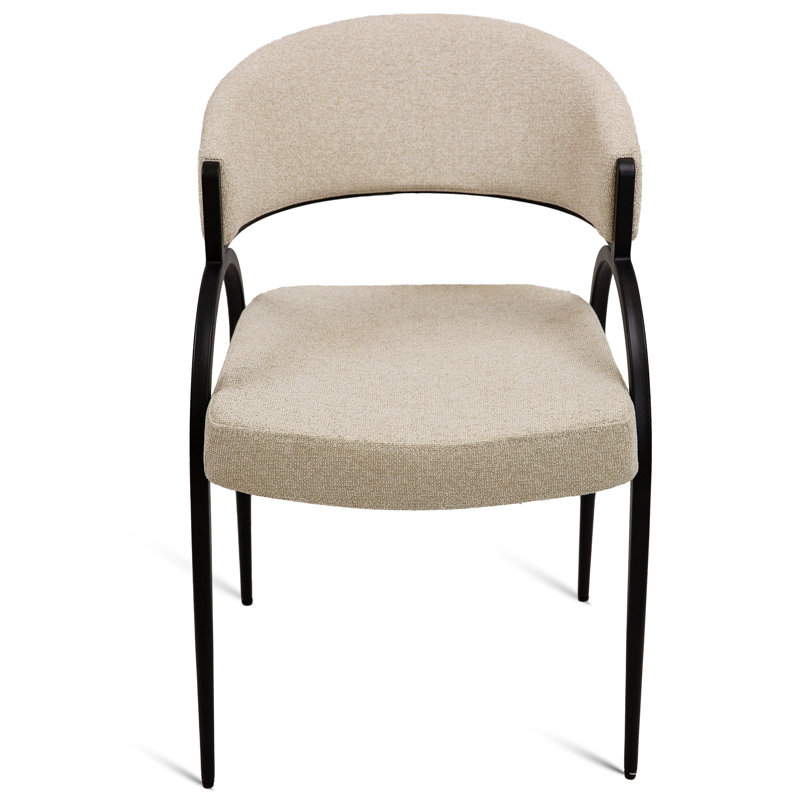 Chaise en tissu de qualité supérieure Kara