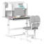 Ensemble de bureau et de chaise pour enfants QAB