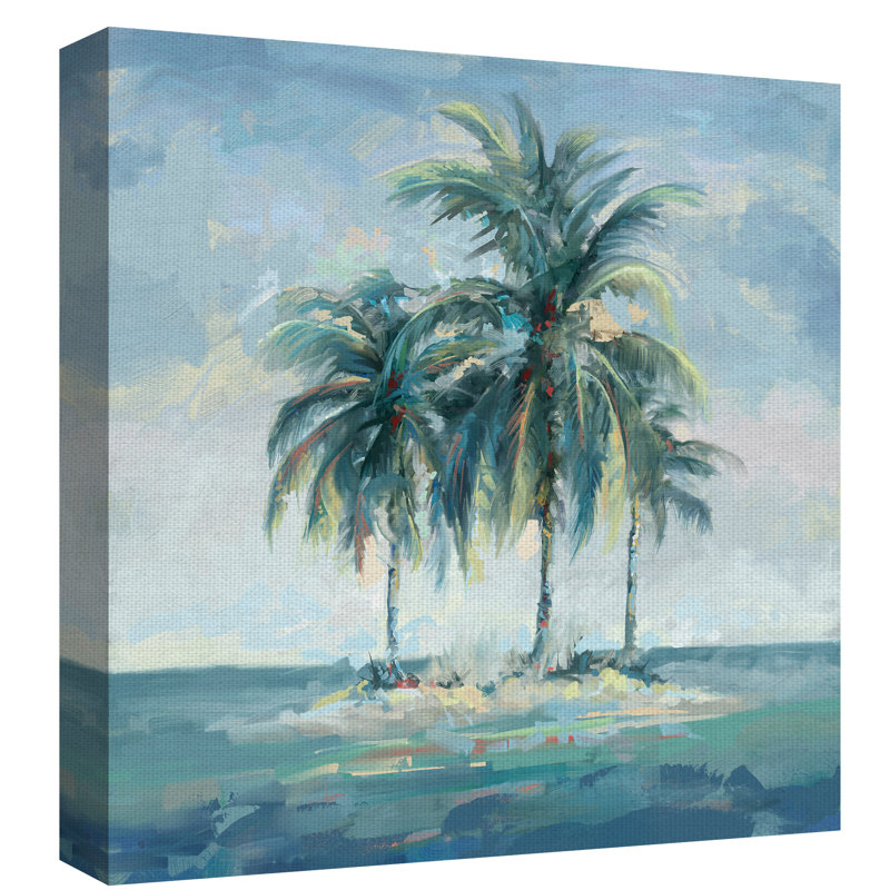 " Isle Of Dreams " Painting Print, 24" H x 24" W x 1.5" D