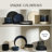 Stone Lain 12 Piece Modern Stoneware Dinnerware Set Plates, Bowls, Dark Blue-104314978