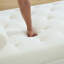 Chenille Upholstered Bench