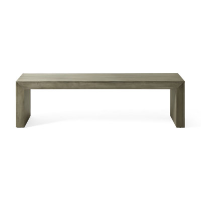Grey+Taupe Wood Bench, Style, 15 Width, 18 Height, Multi - Use, Easy To Assemble Style For Dining, And Simple