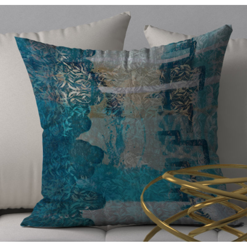 Housse de coussin carrée/insert, 24 po x 24 po