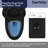 Ally Standard Bathroom Toielt, Modern Toilet with Comfort Chair Height Floor Mounted(Seat Included)-92475486-94078770