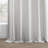 Basic Faux Linen Curtain Pair - 2 Panels - Light Filtering Window Curtains-217652969-217652882