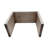 Argjent Plush Multifunctional Ottoman with Removable Table- Versatile Bench & Cocktail Table in One-179154223