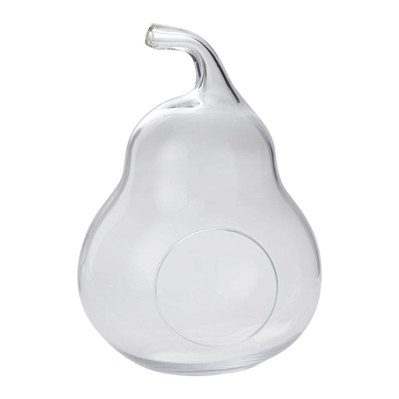 Poire Terrarium, H 10,25 po x l 7,25 po x P 7,25 po