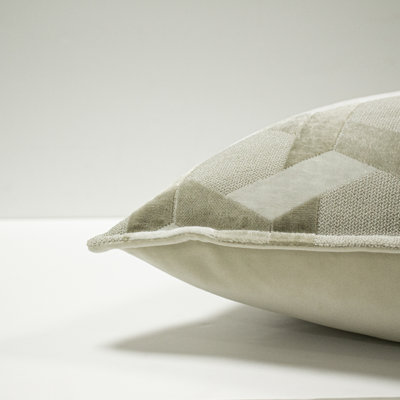Delano Geometric Square 40" Cushion with Filling