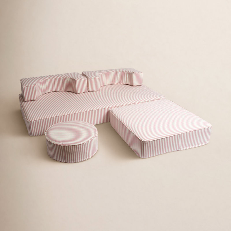 Laurens Outdoor Seat Cushion, Pink