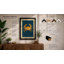 Golden Crab Geometric - Framed Print-1505640997-1505640995