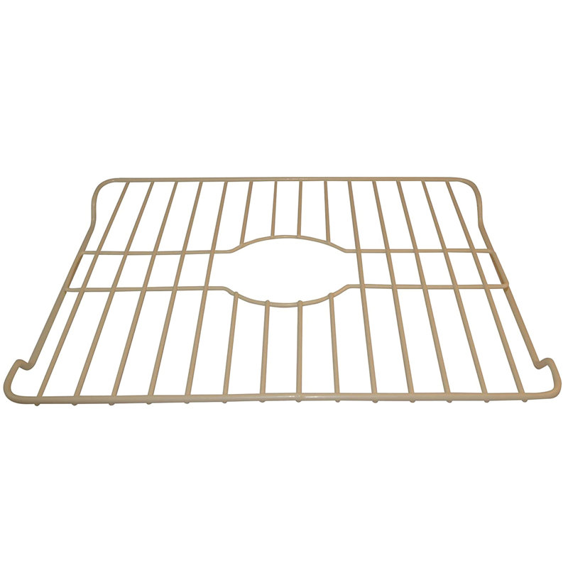 Égouttoir à vaisselle pour au-dessus de l'évier, Beige, H 1 po x l 12,75 po x P 18,25 po