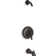 Bancroft® Rite-Temp Bath and Shower Valve Trim with Metal Lever Handle and Slip-Fit Spout, Less Showerhead