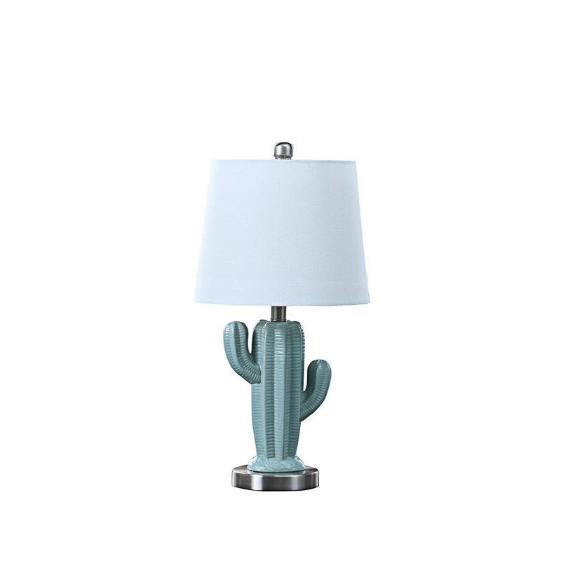 Lampe de table en céramique Cactus Plant