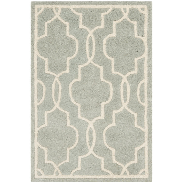 Carolene Hand Tufted Wool Geometric Rug
