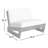 Louise Acacia Outdoor Armless Lounge Chair-88683899