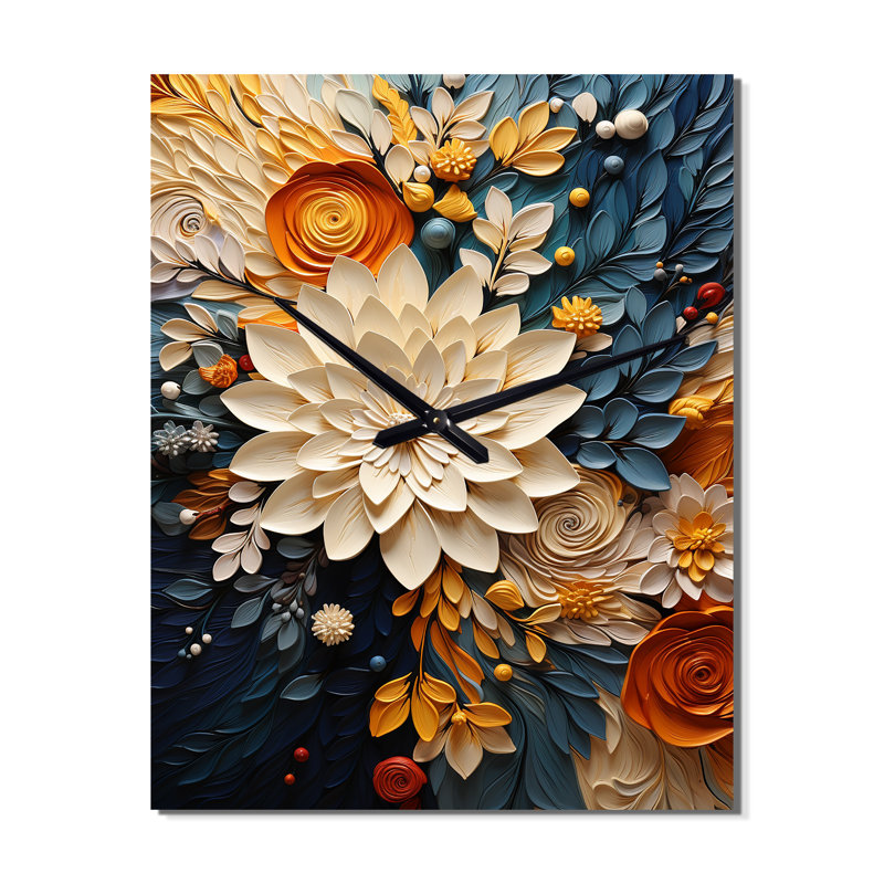 Ilomae - Horloge murale moderne abstraite, Petit