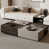 Dark Brown Wood/Khaki