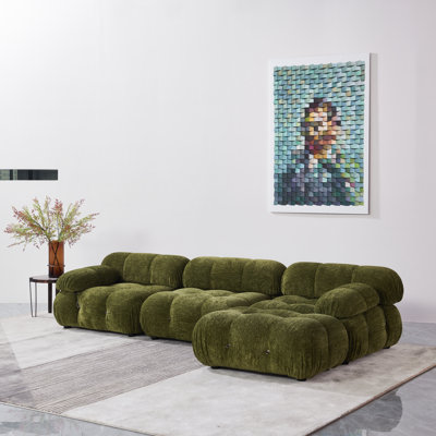 Daimion Upholstered L-Shaped Sectional Reversible