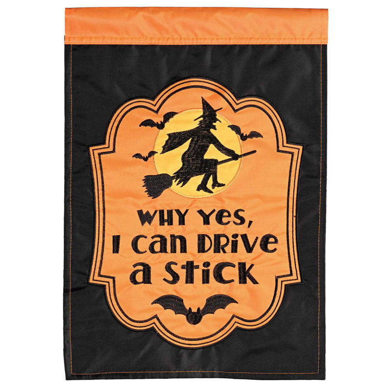 Double Sided Polyester Halloween, 42 x 29