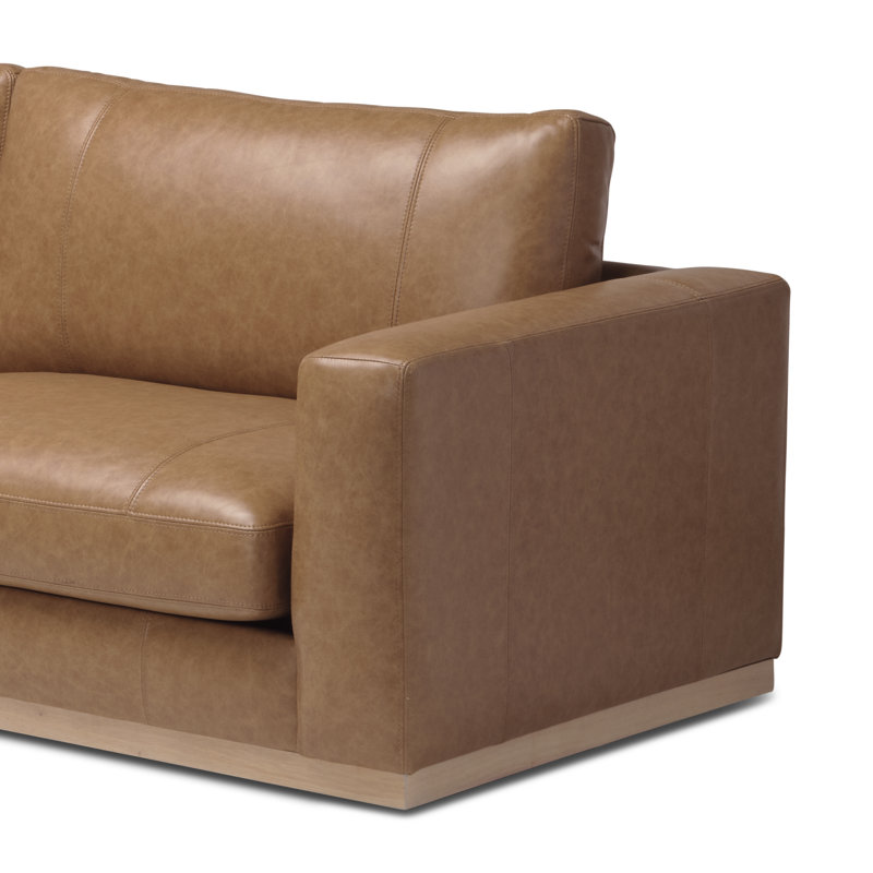 Canapé modulaire en cuir 3 pièces