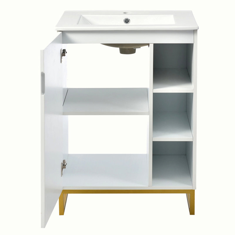 Ensemble de meuble-lavabo moderne pour petit espace