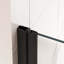 Porte de douche à pivot universelle avec construction durable et prévention des fuites fiable-131676152-131676151