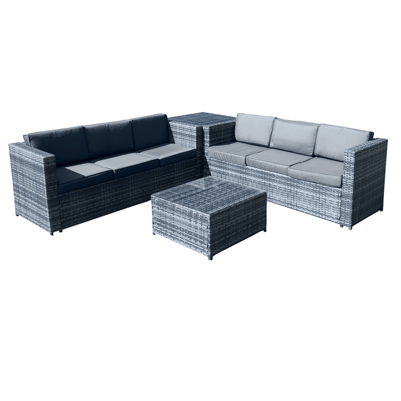 Malta 6 - Person Garden Lounge Set with Cushions