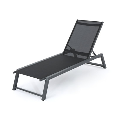 Chaise longue d'extérieur
