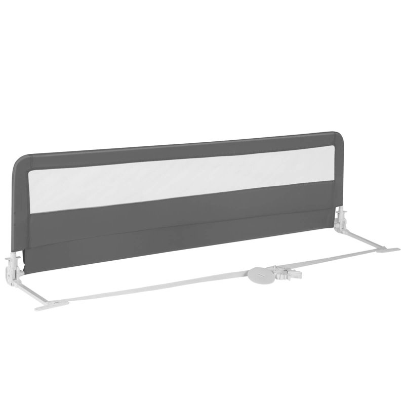 Barrière de sécurité en filet Babyjoy, gris