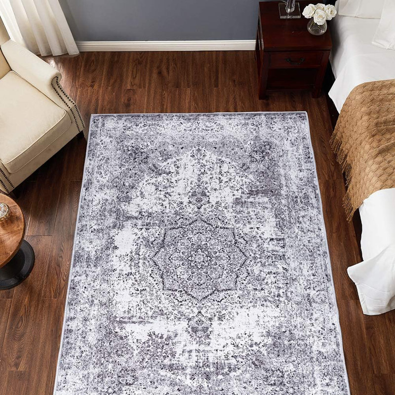 Tapis d'intérieur lavable Pasiak Chenille Mashine, Rectangle 3 pi x 5 pi