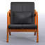 Fauteuil d'appoint Mid-Century