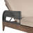 Jodi Hareton 82" Long Reclining Single Chaise with Cushions