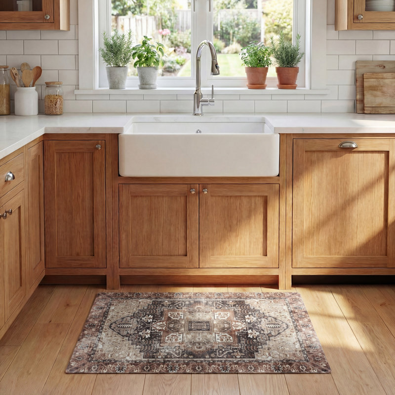 Kitchen Mat 113 Performance Oriental Non-Slip Mat, 1'-6" X 2'-0" Rectangle