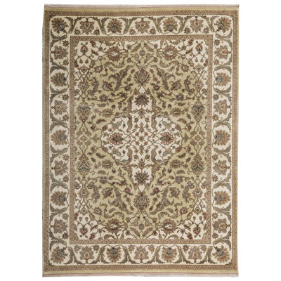 Modn Mughal One-of-a-Kind 9' X 12'2" Wool Area Rug in