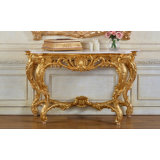 Aurora 60.63'' W Marble Console Table