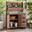 Banc de patio avec 6 tiroirs et armoire Farmhouse-696462073