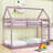 Arcelin Twin Over Twin Wood Bunk Bed With Ladder And Guardrails-1572129677