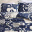 Ensemble de housse de couette en coton bleu Marimekko Unikko-67154072-71198522