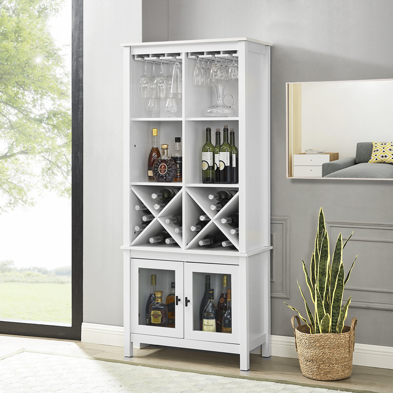 Bibliothèque standard H 75 "x l 32" Jill Zarin, Blanc