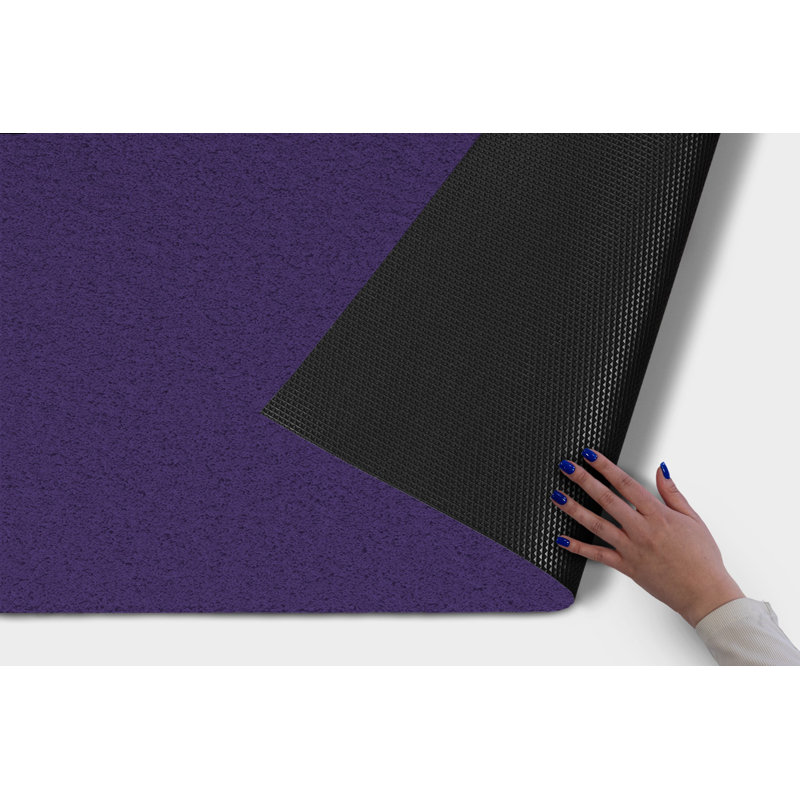 Non-Slip Outdoor Doormat, Cobalt Blue