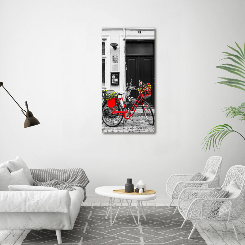 City Bike - Wrapped Canvas Print