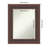 Moab Brown Bronze Petite Bevel Wall Mirror