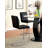 Leatherette 2Pcs Counter Height Dining Chairs