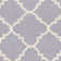 Milltown Hand Woven Flat Weave Wool/Cotton Geometric Rug in Ivory/Purple