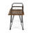 Outdoor Industrial Wood And Metal Chair