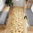 Homeline Non-Slip Rubberback Floral Indoor Runner Rug, Beige-1699440340-1698707248